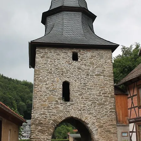 Ferienwohnung Haus Hubertus Stolberg i. Harz Exterior foto